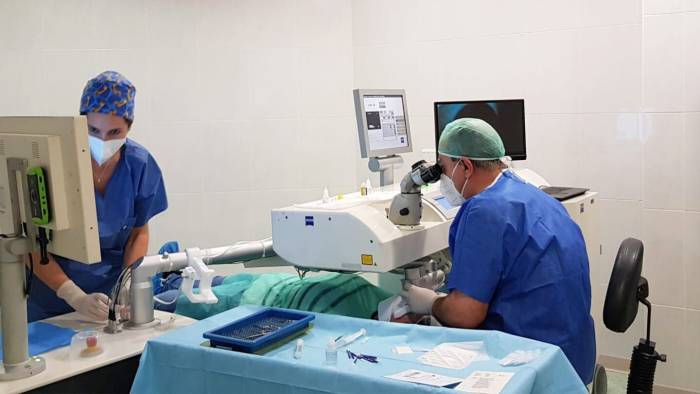 operacion vista laser